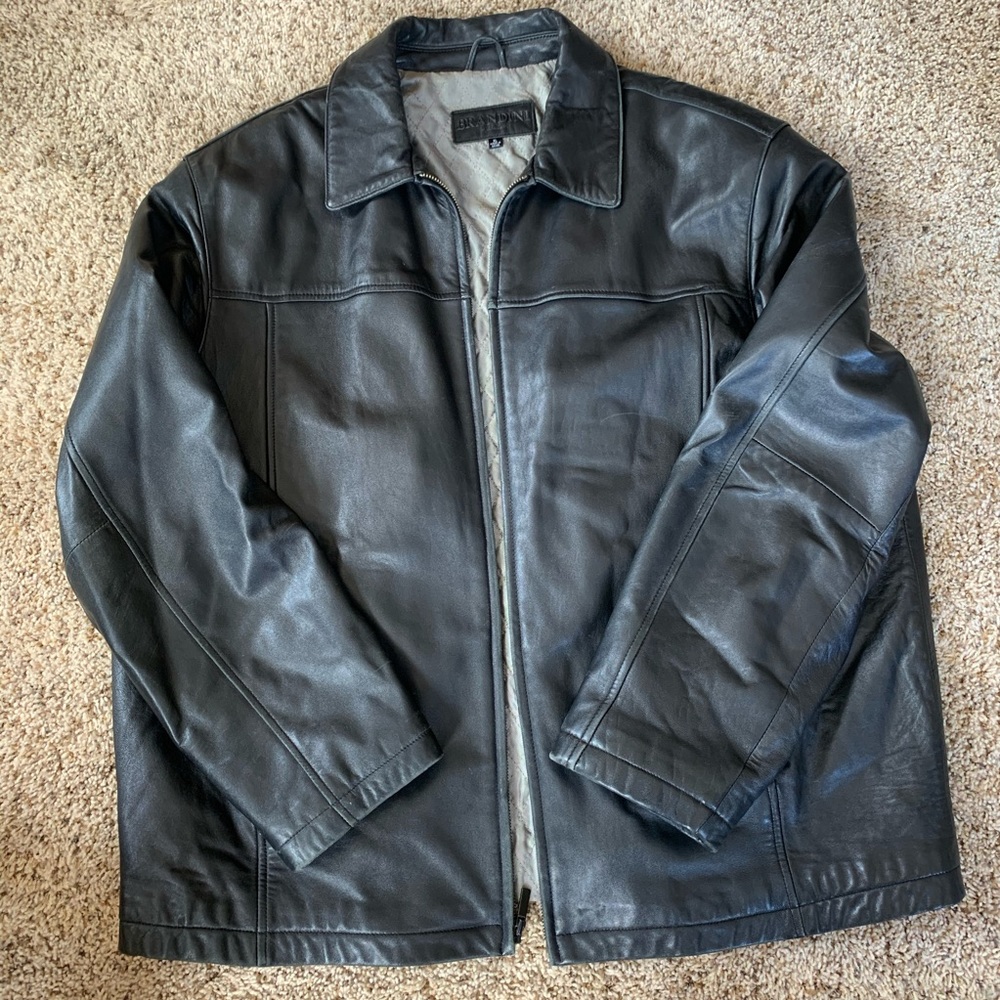 Brandini Leather Jacket - XL